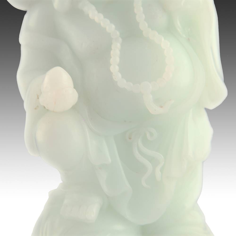 Chinese Seated Figure of Budai or Laughing Buddha - Image 7