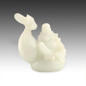 Chinese Seated Figure of Budai or Laughing Buddha