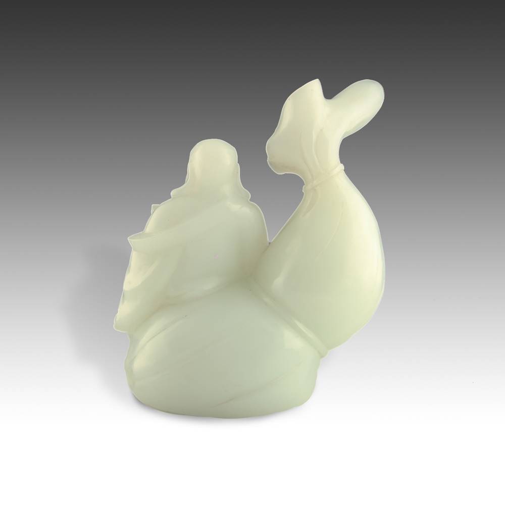 Chinese Seated Figure of Budai or Laughing Buddha - Image 4