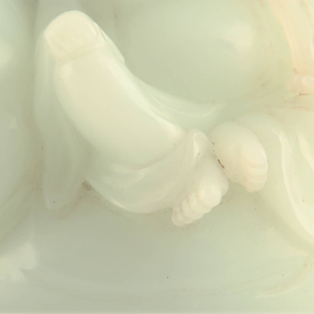 Chinese Seated Figure of Budai or Laughing Buddha - Image 6