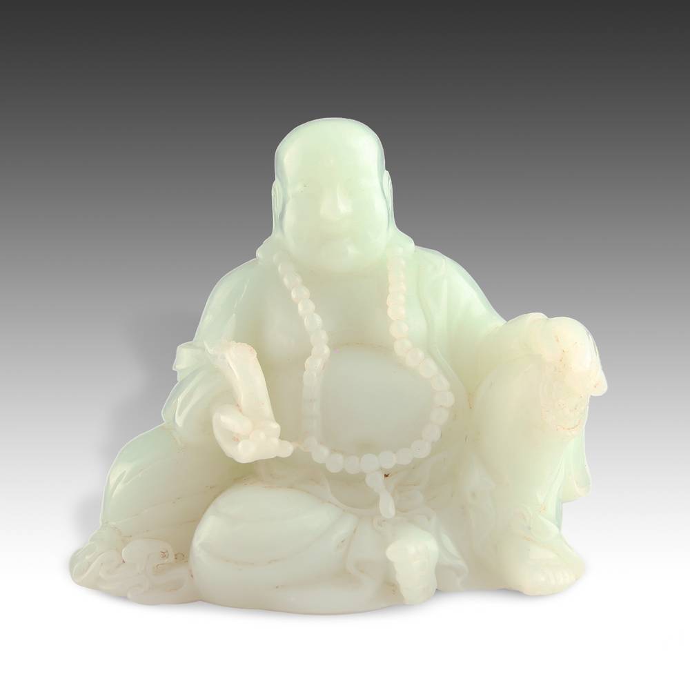Chinese Seated Figure of Budai or Laughing Buddha