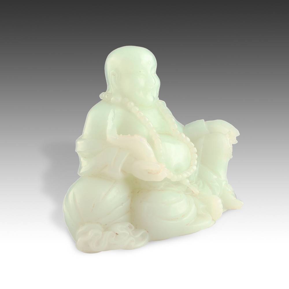 Chinese Seated Figure of Budai or Laughing Buddha - Image 2