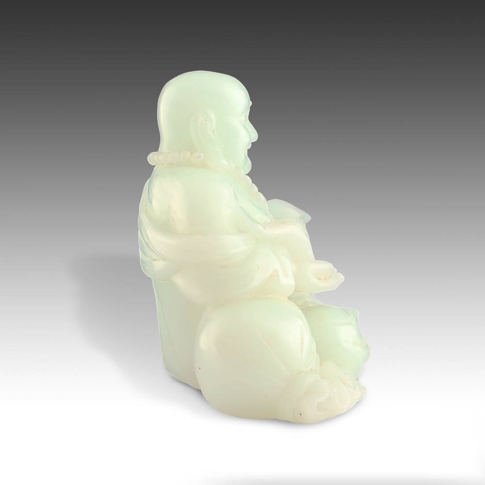 Chinese Seated Figure of Budai or Laughing Buddha - Image 3