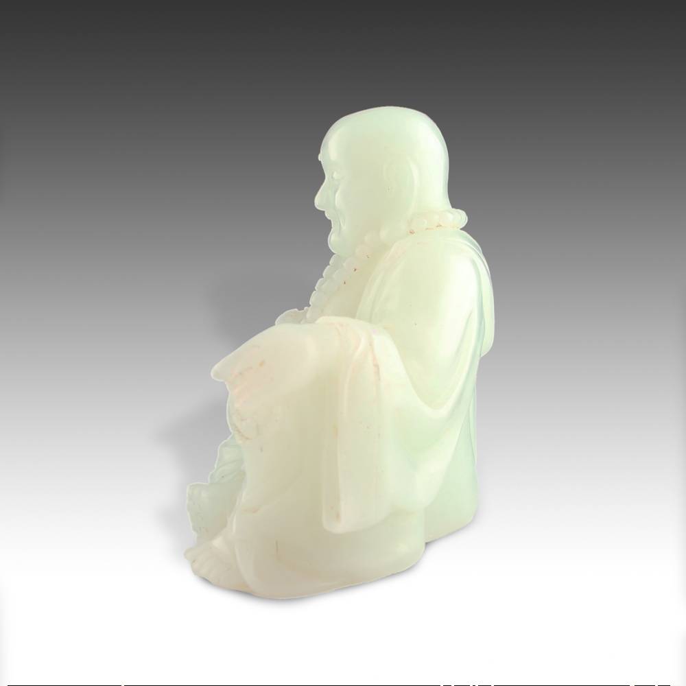 Chinese Seated Figure of Budai or Laughing Buddha - Image 4