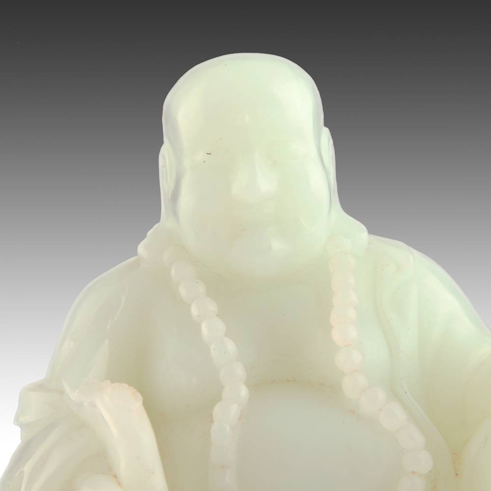 Chinese Seated Figure of Budai or Laughing Buddha - Image 5