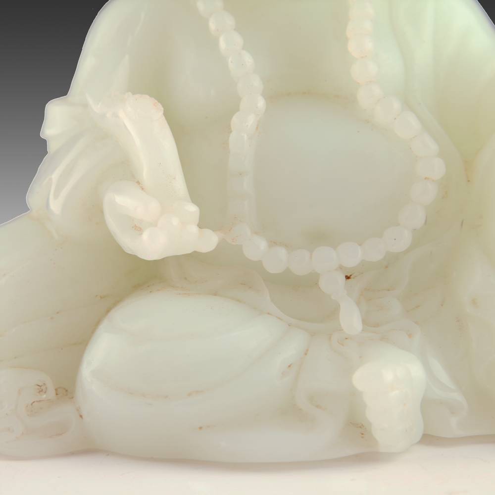 Chinese Seated Figure of Budai or Laughing Buddha - Image 6