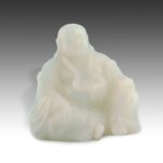 Kissi Stone Seated Figure, Kissi Peoples, Sierra Leone