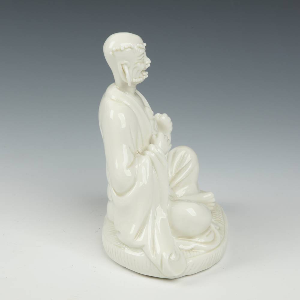 Chinese Seated Figure of a Lohan or Enlightened One - Image 2