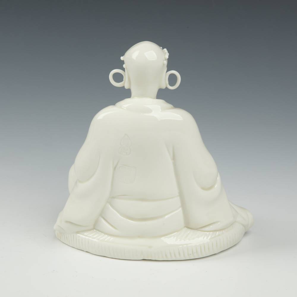 Chinese Seated Figure of a Lohan or Enlightened One - Image 3