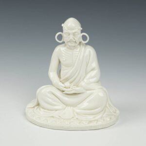 Chinese Seated Figure of a Lohan or Enlightened One