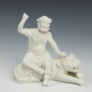 Chinese Seated Figure of a Lohan or Enlightened One