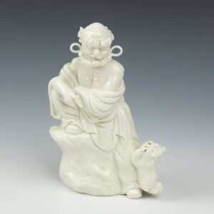 Chinese Seated Figure of a Lohan or Enlightened One