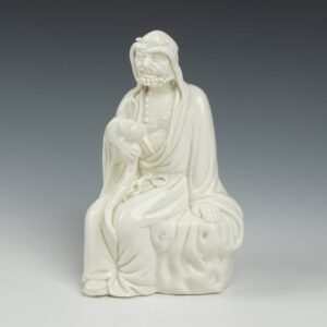 Chinese Seated Figure of a Lohan or Enlightened One
