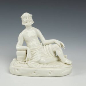 Chinese Seated Figure of a Lohan or Enlightened One