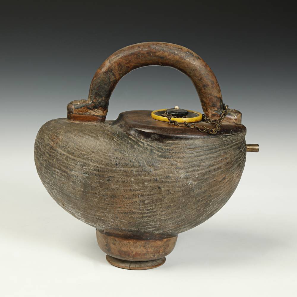 Indian Kamandal or Sadhu's Coco-De-Mer Water Vessel