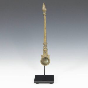 Indian Oil Spoon with Spear Top
