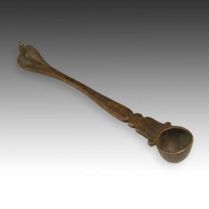 Indian Oil Spoon with Naga Handle