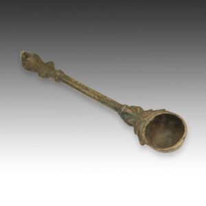 Indian Oil Spoon with Naga Handle