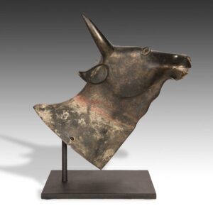 Indian Water Spout Depicting Nandi