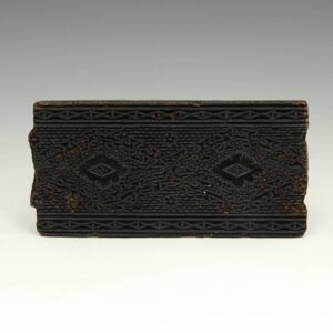 Indian Textile Printing Block