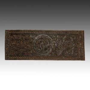 Indian Door Lintel with Central Bird Medallion