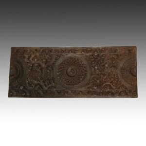 Indian Door Lintel with Central Bird Medallion
