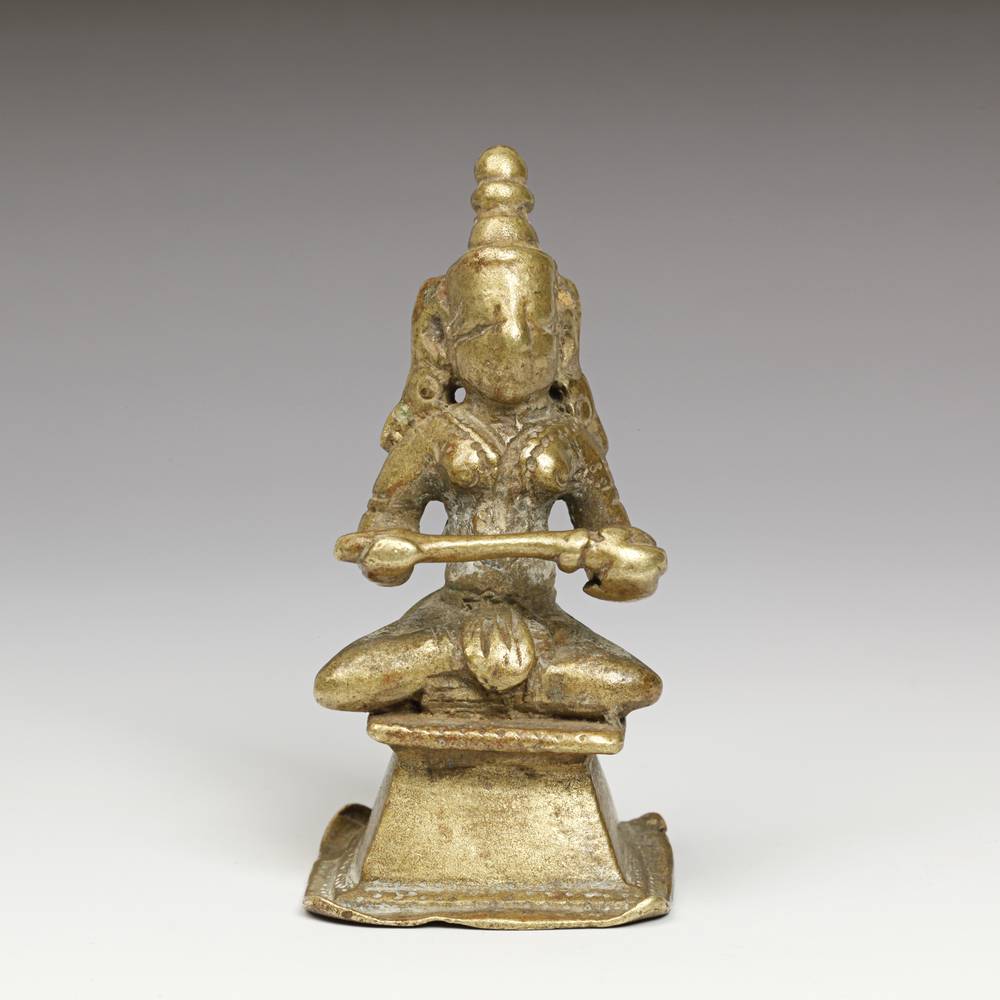 Indian Pilgrimage Figure of Saraswati or Annapurna