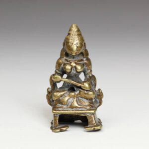 Indian Pilgrimage Figure of Saraswati or Annapurna
