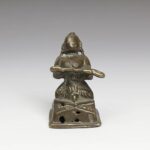Indian Temple Fragment with Monkey Motif, Based, India