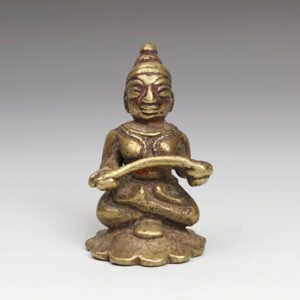 Indian Pilgrimage Figure of Saraswati or Annapurna