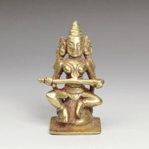 Indian Pilgrimage Figure of Saraswati or Annapurna