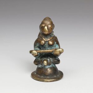 Indian Pilgrimage Figure of Saraswati or Annapurna