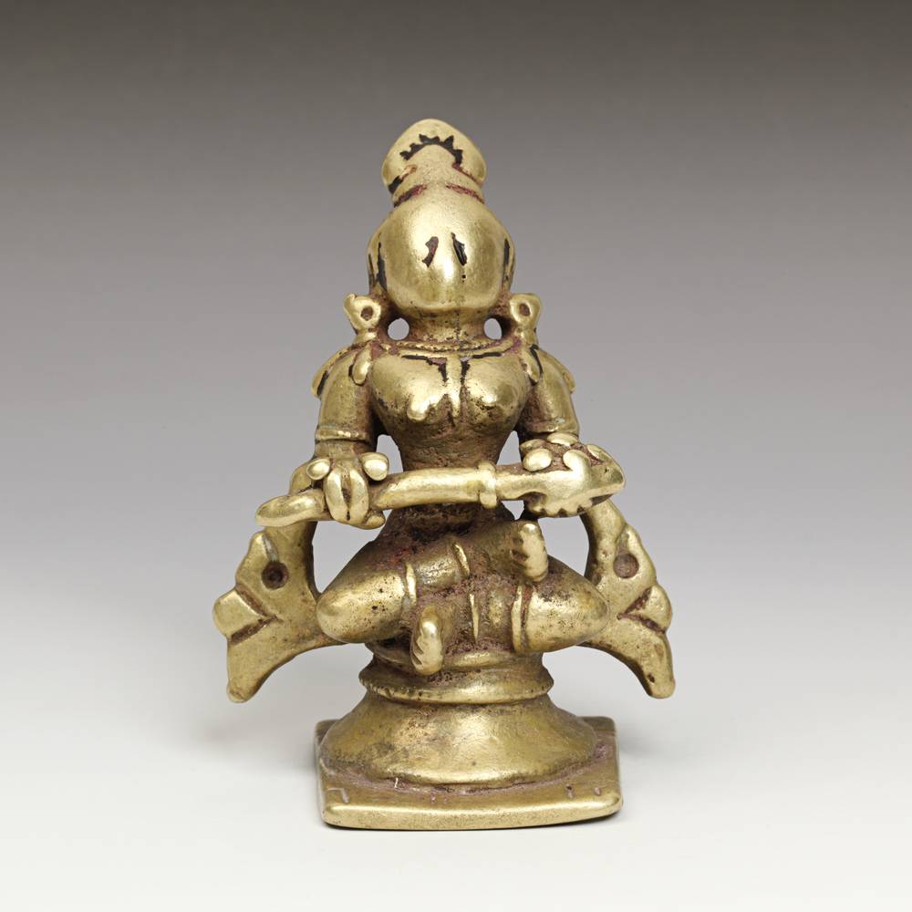 Indian Pilgrimage Figure of Saraswati or Annapurna
