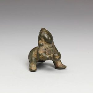 Indian Pilgrimage Figure of Kneeling Krishna