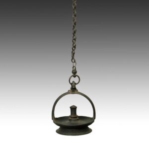 Indian Oil Lamp with Lingam