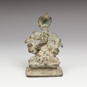 Indian Pilgrimage Figure of Ganesh with Naga