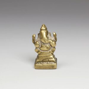 Indian Pilgrimage Figure of Ganesh