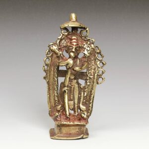 Indian Pilgrimage Figure of Begging Shiva