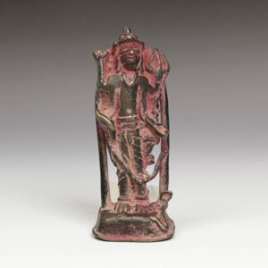 Indian Folk Pilgrimage Figure of Begging Shiva