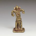 Indian Temple Fragment with Deity Motif, Based, India