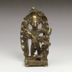 Indian Shiva Lingam with Narga & Nandi, India