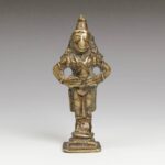 Indian Bronze Figure of Garuda, Based, India