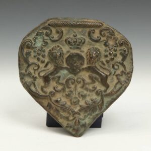 Indian Plaque with Lion Figures