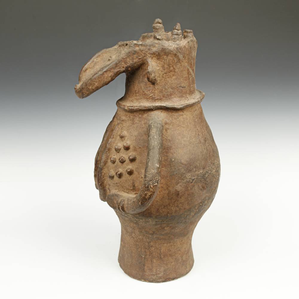 Kalanga Terra Cotta Figurative Vessel - Image 6