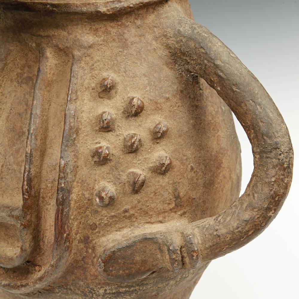 Kalanga Terra Cotta Figurative Vessel - Image 7