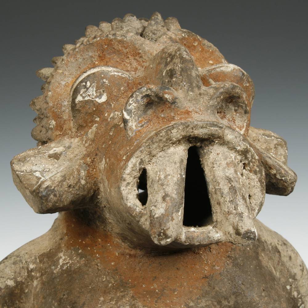 Mambila Terra Cotta Figurative Vessel - Image 6