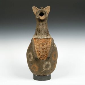 Mambila Terra Cotta Figurative Vessel