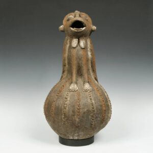 Mambila Ceramic Figurative Vessel