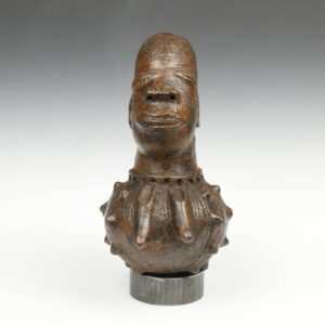 Mangbetu Figurative Wine Vessel