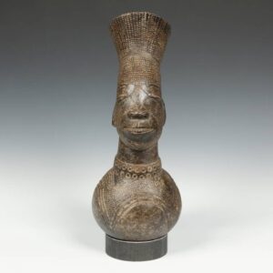 Mangbetu Figurative Wine Vessel